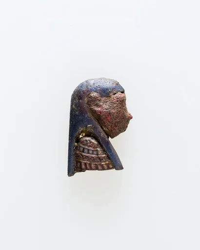 Inlay, profile bust fitted from sections