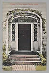 Doorway to Cate House, Castine, Maine — Unknown