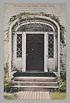 Doorway to Cate House, Castine, Maine