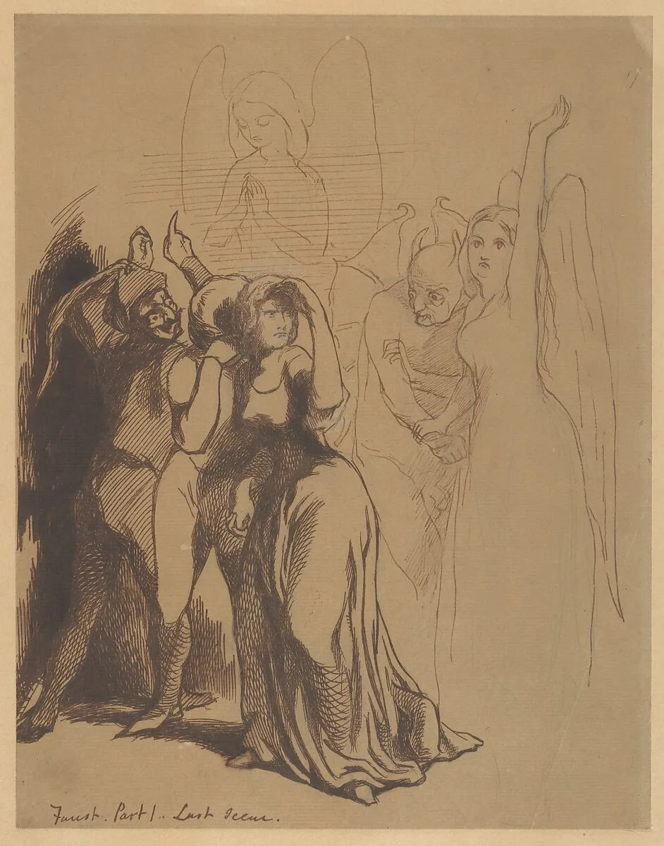 Faust: Part 1. Last Scene — Dante Gabriel Rossetti|Johann Wolfgang von Goethe