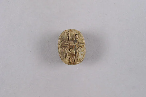 Scarab Praising the King as Ruler of Upper and Lower Egypt — Unknown