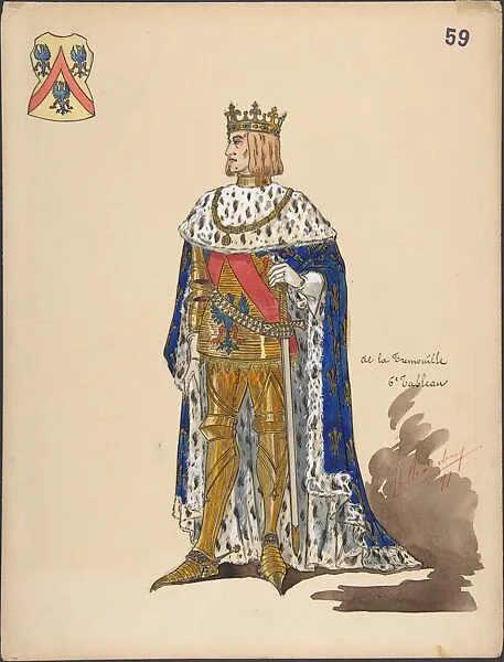 King and Coat of Arms — Sergey Sudeykin