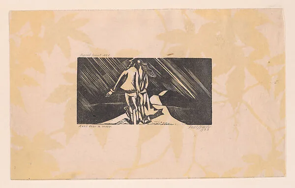 A Road, Perhaps Over a Moor — Paul Nash