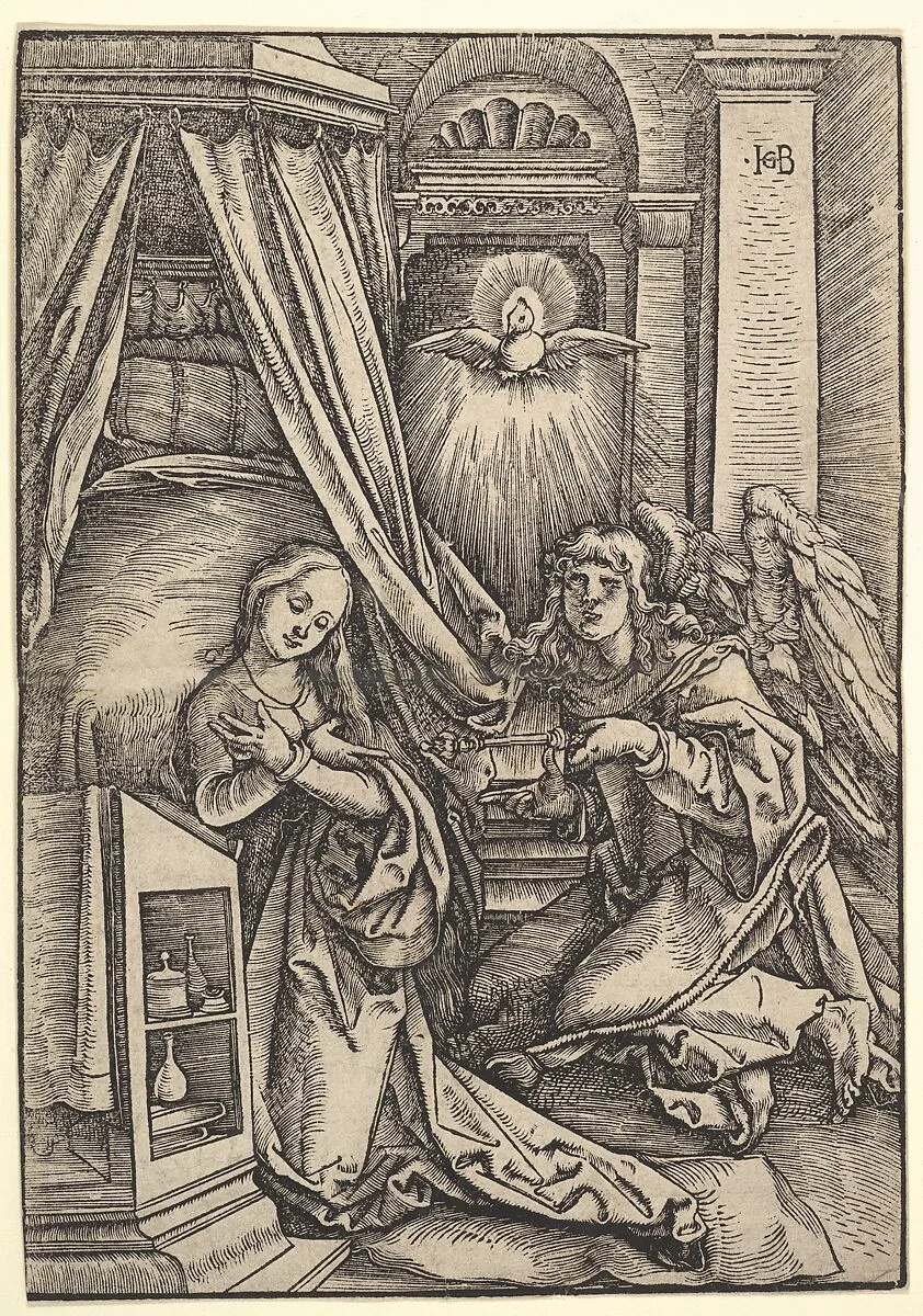 The Annunciation — Hans Baldung (called Hans Baldung Grien)