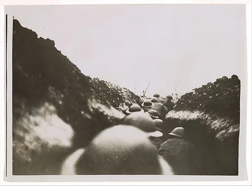 The Great British Advance in the West: A Raiding Party Waiting for the Word to Go, Western Front, France