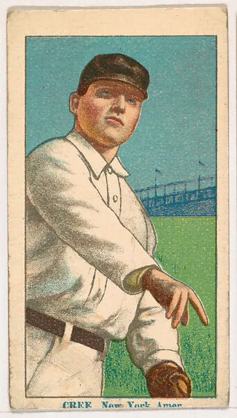 Birdie Cree, New York, from Coupon Cigarettes Baseball Issue, 1914-1916 — Coupon Cigarettes