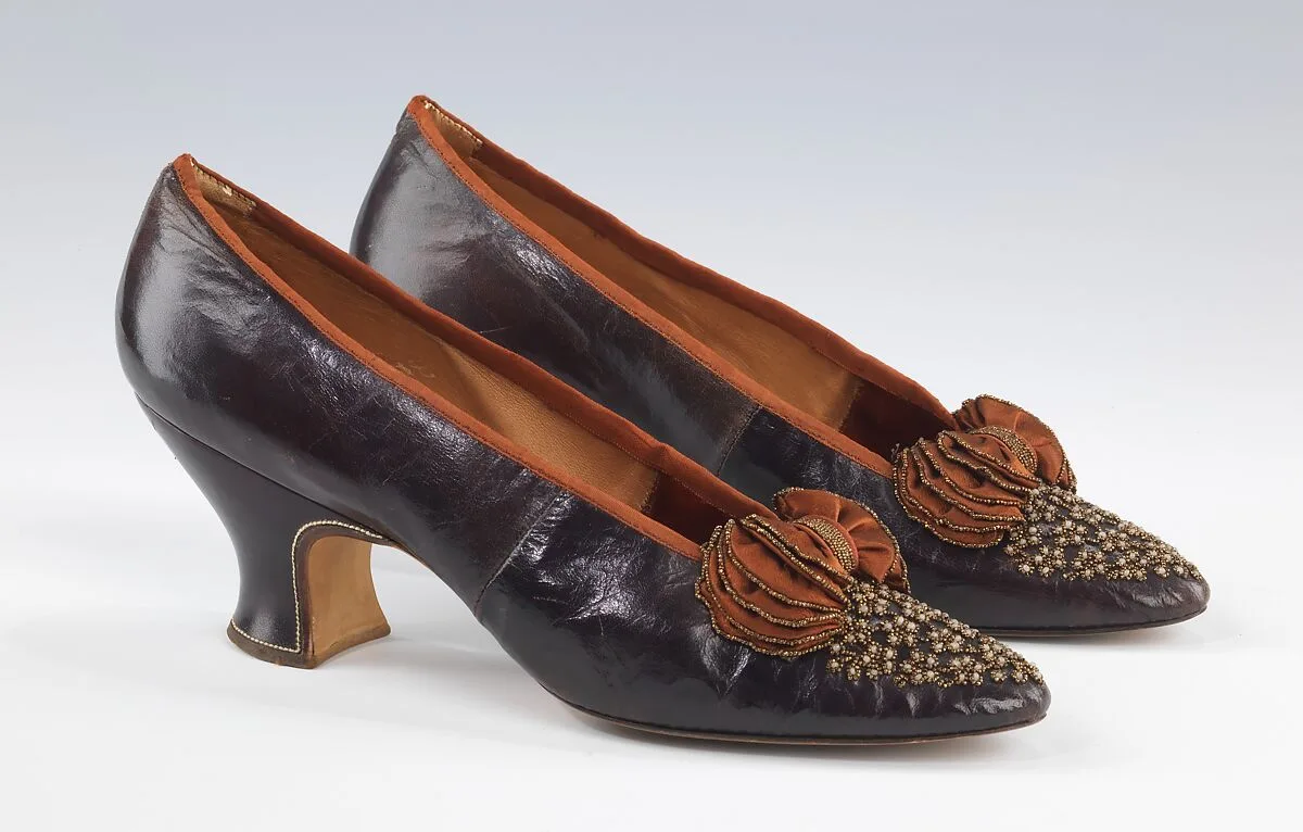 Evening slippers — Hook, Knowles & Co.