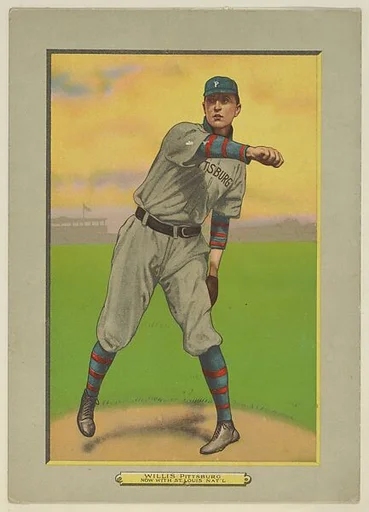 Vic Willis, Pitcher, Pittsburg Pirates (National League), Now with St. Louis Cardinals (National League), from Turkey Red Cabinets (T3)
