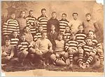 [Walker Evans Jr.'s Rugby Team Portrait]