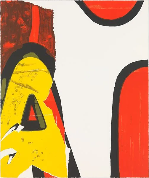 Plate from Walls V — Burhan Doğançay|Tamarind Lithography Workshop