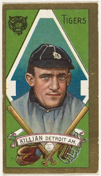 Killian, Detroit Tigers, American League, from the "Baseball Series" (Gold Borders) set (T205) issued by the American Tobacco Company — American Tobacco Company