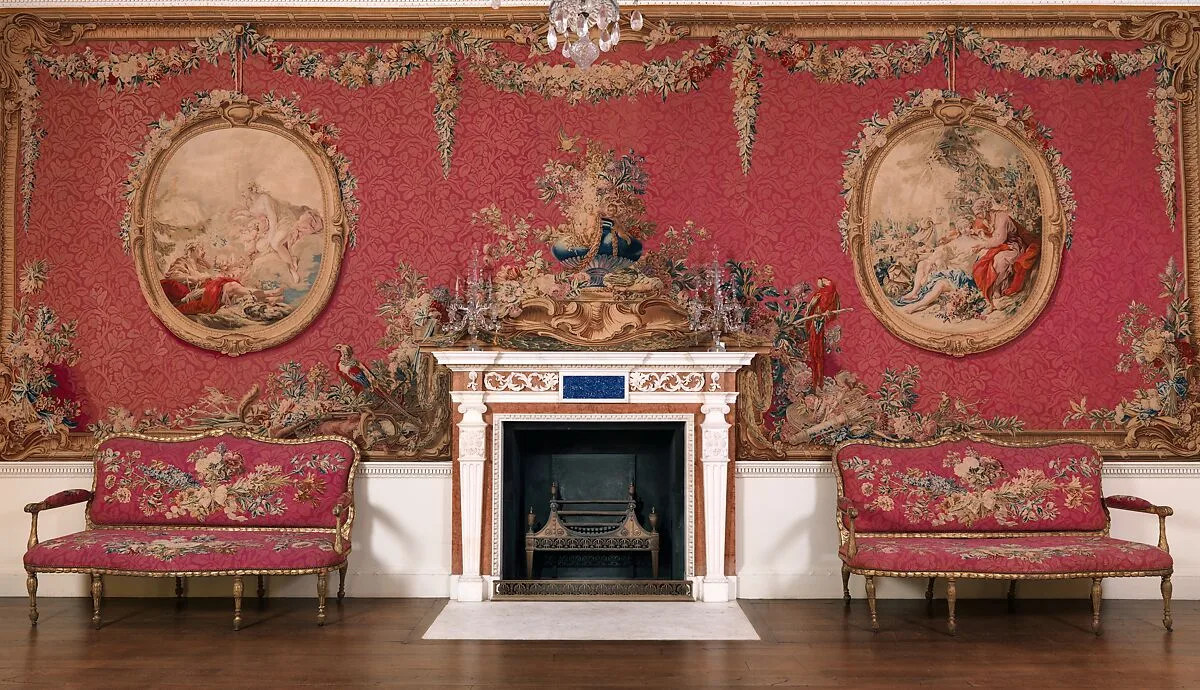 Chimneypiece from the Tapestry Room from Croome Court — Joseph Wilton|John Wildsmith