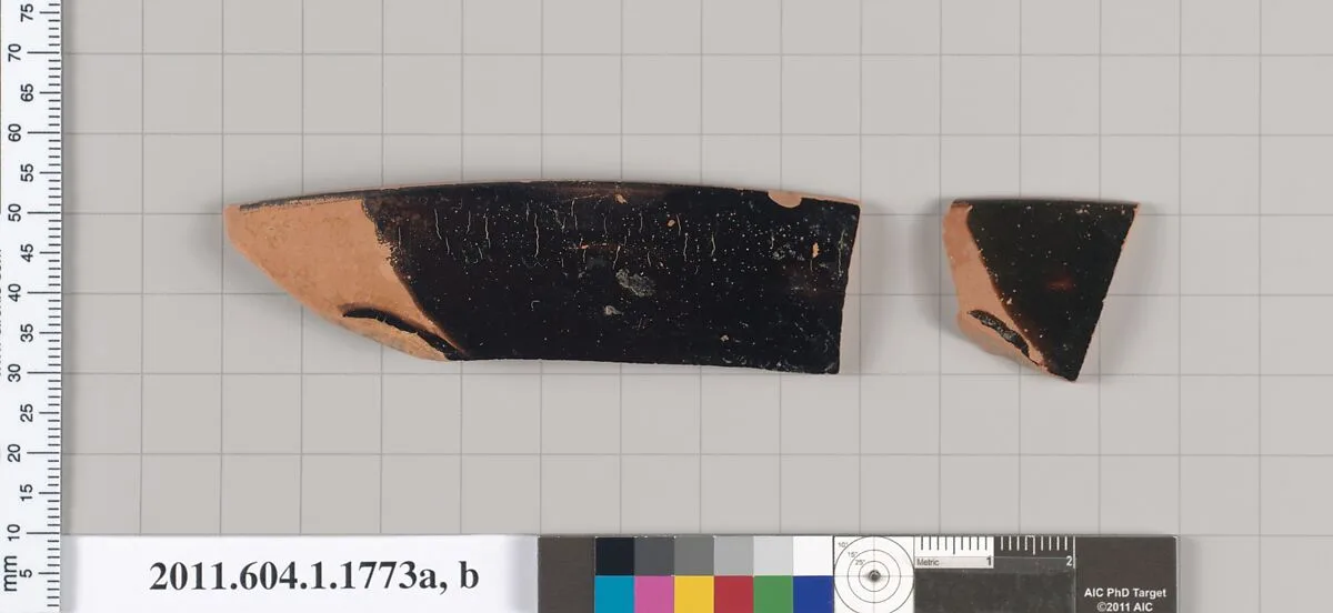 Terracotta rim fragments of kylikes(drinking cups) — Unknown