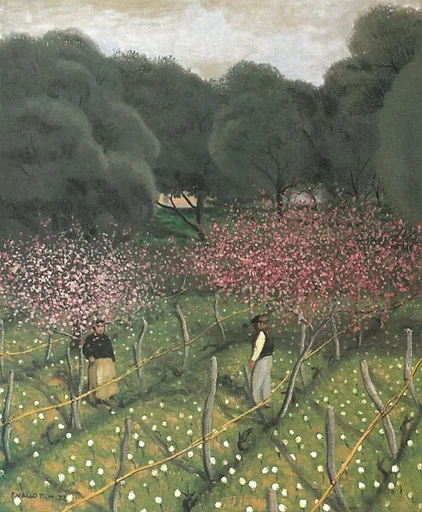 Flowering Peach Trees, Provence