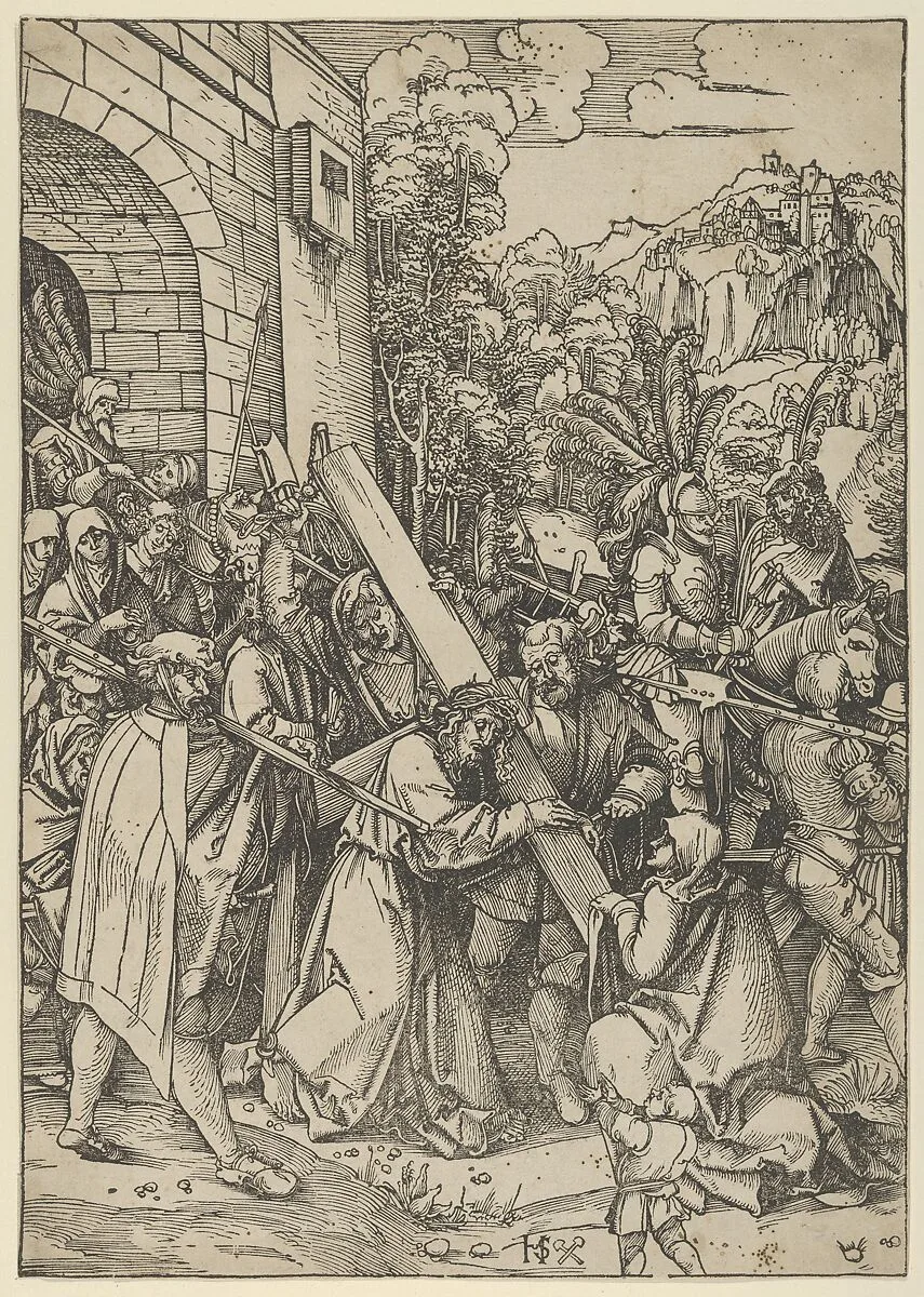 The Carrying of the Cross — Hans Schäufelein