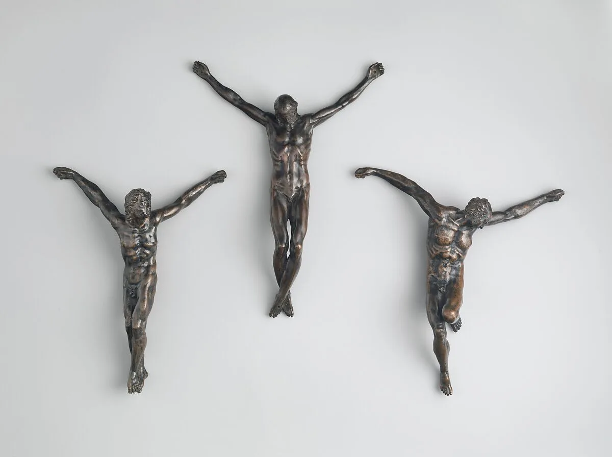 Christ and the two thieves crucified — Michelangelo Buonarroti|Michelangelo Buonarroti