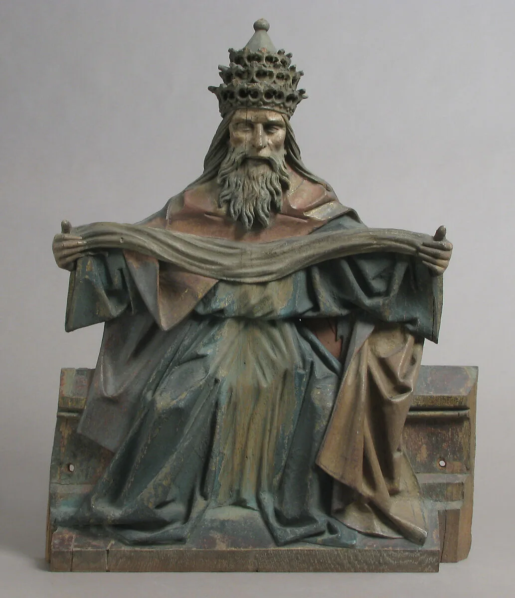 Sculpture of God The Father from Frame — Unknown