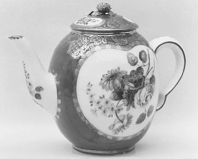 Teapot (part of a service) — Sèvres Manufactory|Charles-Louis Méreaud