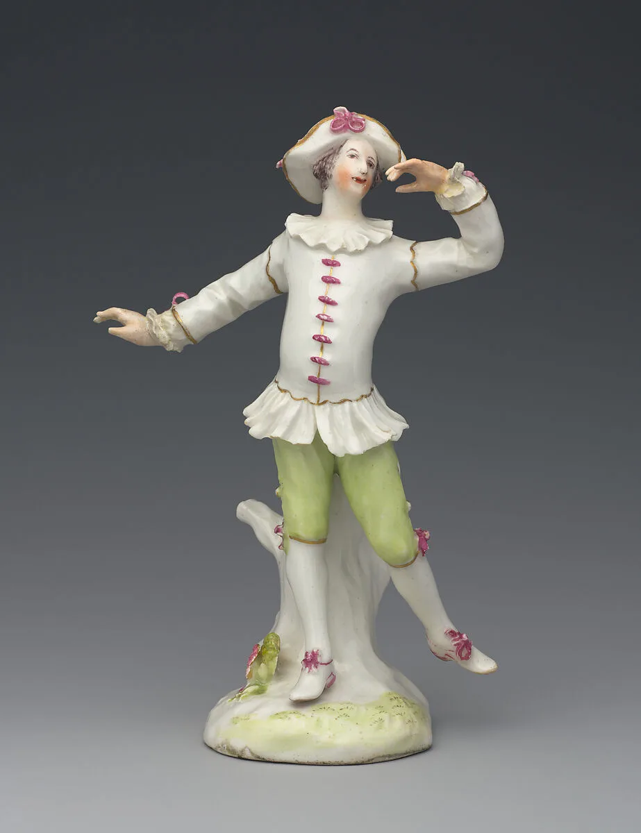 Dancer (one of a pair) — Derby Porcelain Manufactory