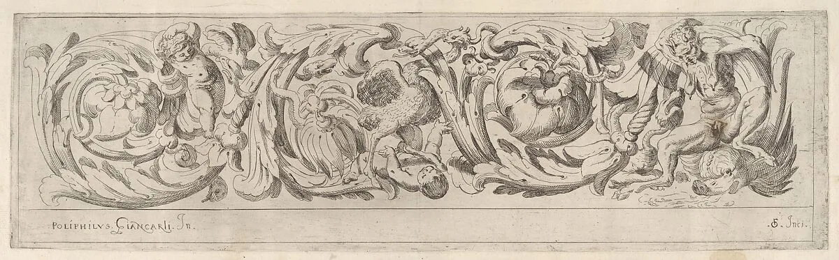 Disegni Varij di Polifilo Zancarli (Friezes) — Polifilo Giancarli|Odoardo Fialetti
