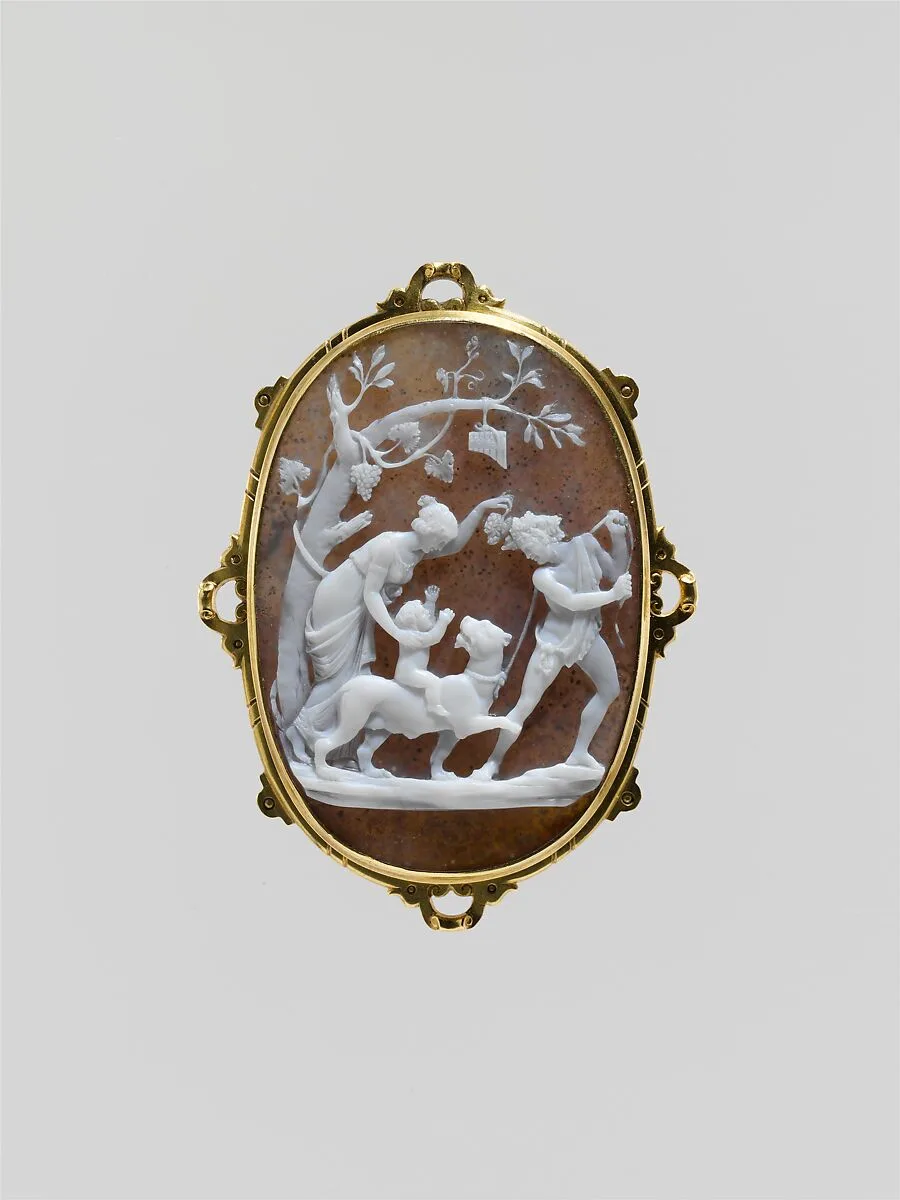 Education of the Infant Bacchus — Niccolò Amastini