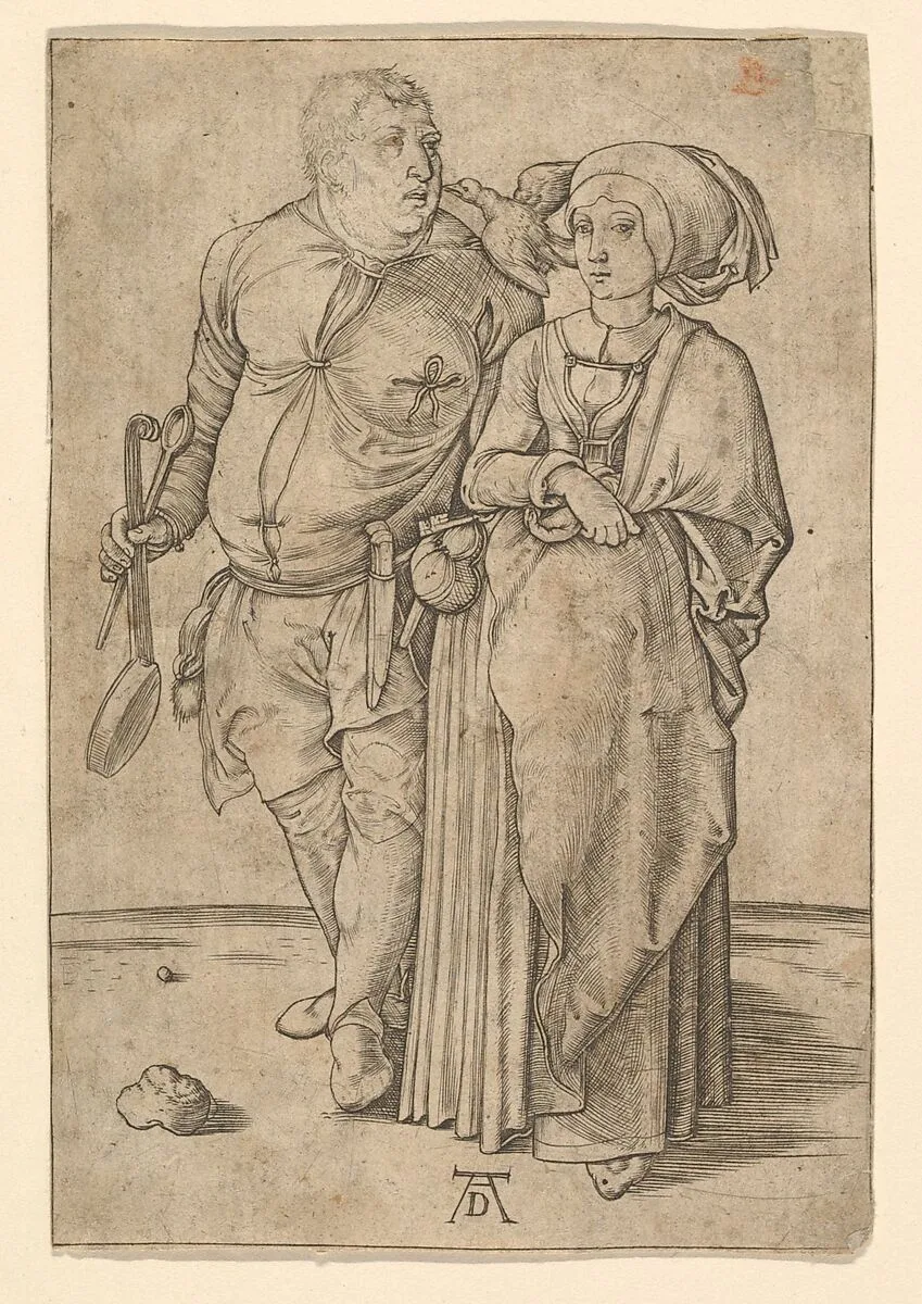 The Cook and His Wife (copy) — Albrecht Dürer