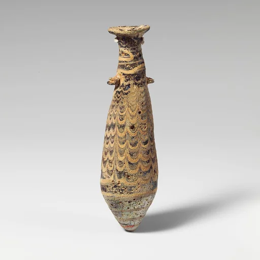 Glass alabastron (perfume bottle)
