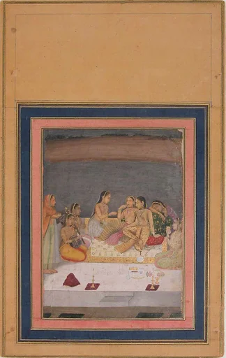 "Women on a Balcony", Folio from the Davis Album