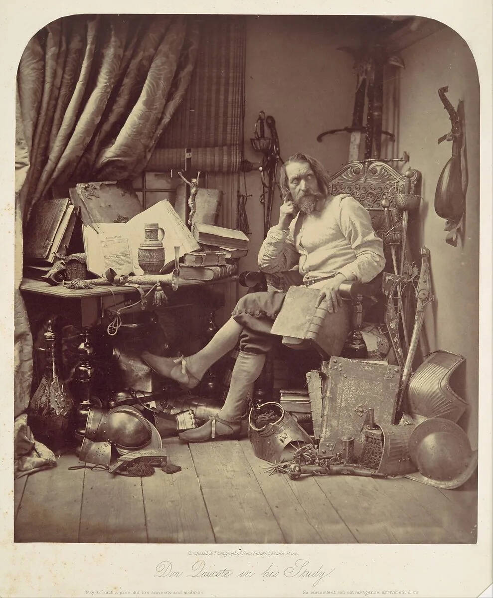 Don Quixote in His Study — William Frederick Lake Price|J. Spencer