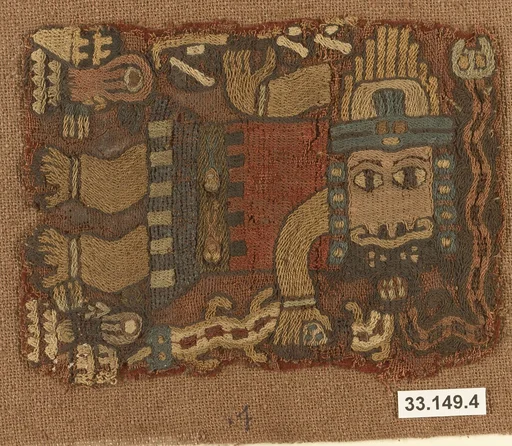 Embroidered Mantle Fragment