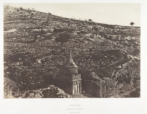 Jérusalem, Vallée de Josaphat, Faces Ouest et Nord, 1