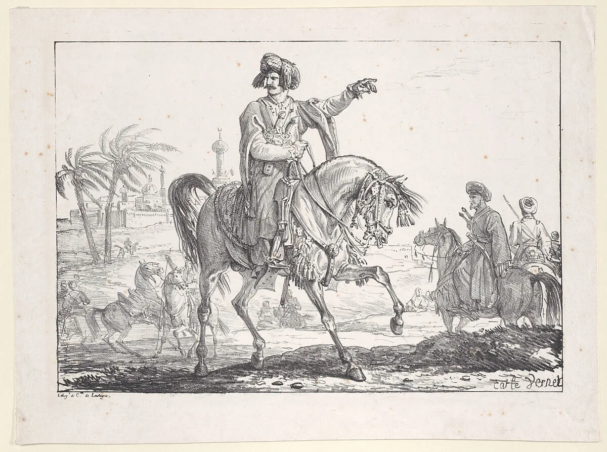 Mamluk on Horseback — Carle (Antoine Charles Horace) Vernet