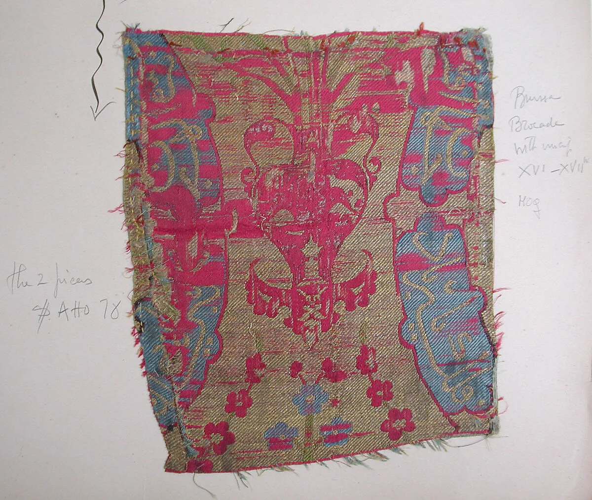 Textile Fragment — Unknown