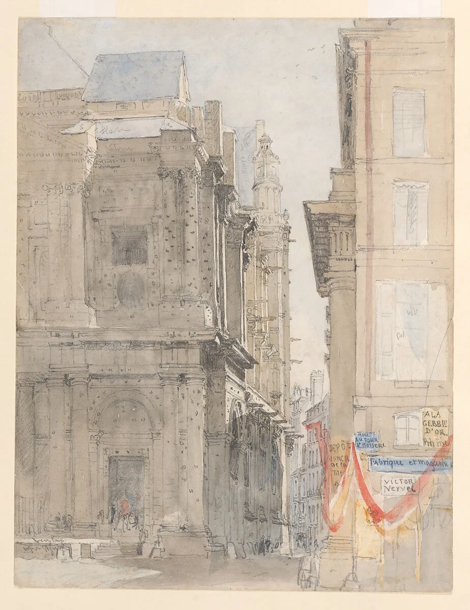 St. Eustache, Paris — David Cox