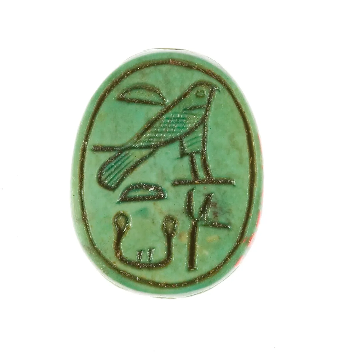 Scarab Inscribed for the "Female Horus, Wosretkau" — Unknown