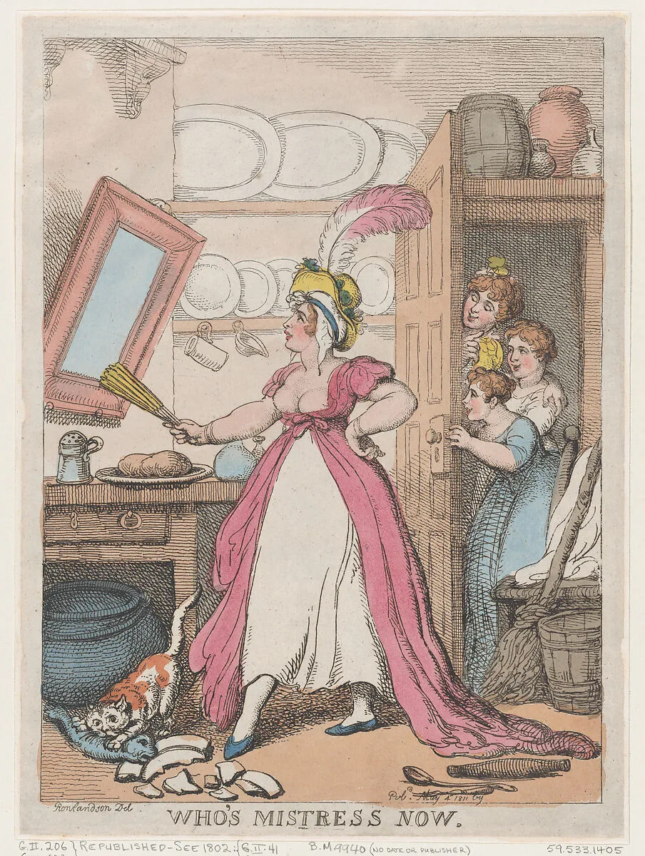 Who's Mistress Now? — Thomas Rowlandson