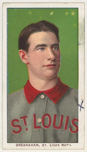 Bresnahan, St. Louis, National League, from the White Border series (T206) for the American Tobacco Company