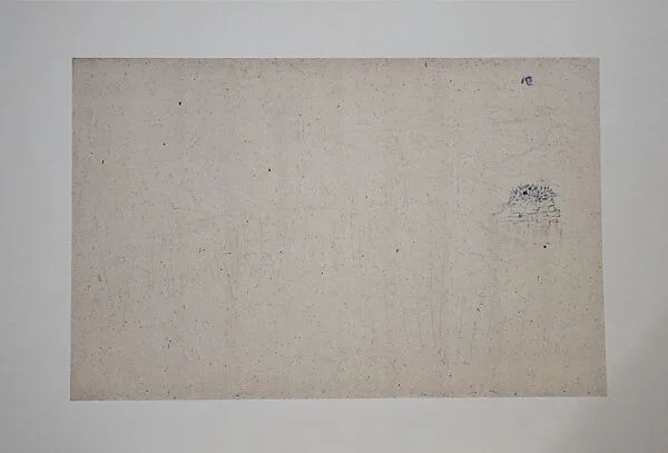現代 謝稚柳 寒枝圖 冊頁|Landscape Sketches and Tree — Xie Zhiliu