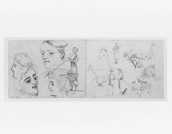 Faces, Trees, Horses — John Singer Sargent