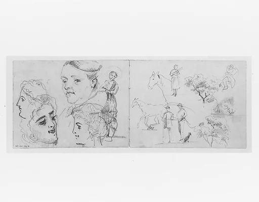 Faces, Trees, Horses