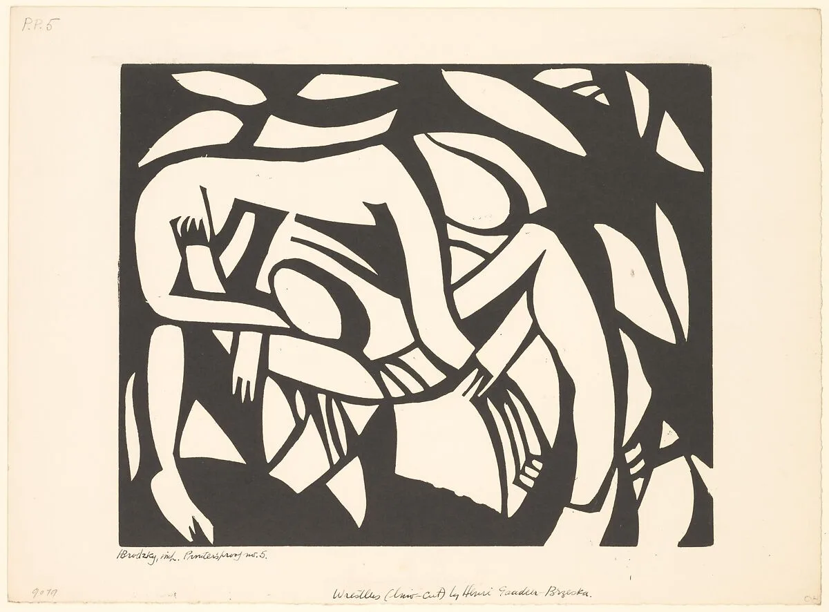Wrestlers — Henri Gaudier-Brzeska