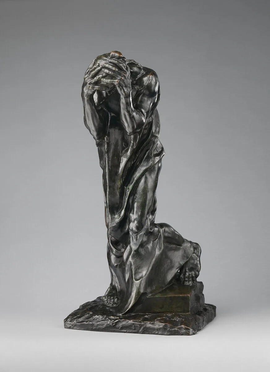 The Weeping Burgher (Andrieu d'Andres) — Auguste Rodin