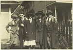 [Walker Evans with Four Unidentified Young Men and Women]
