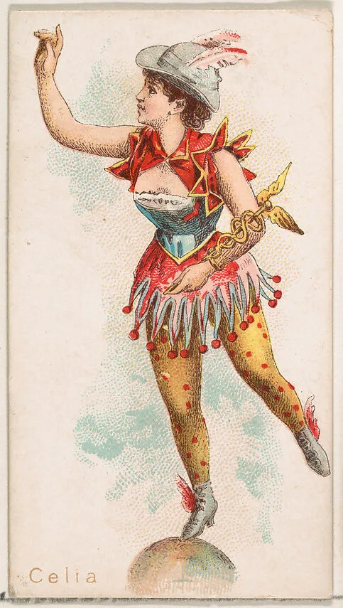 Celia, from the Ballet Queens series (N182) issued by Wm. S. Kimball & Co. — William S. Kimball & Company