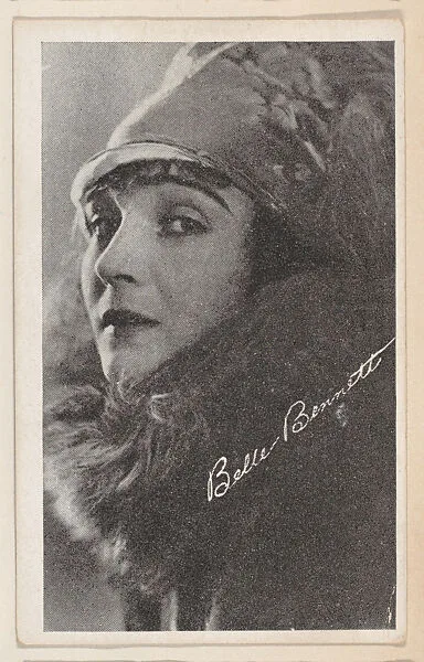 Belle Bennett from Kromo Gravure "Leading Moving Picture Stars" (W623) — Kromo Gravure Photo Company, Detroit, Michigan