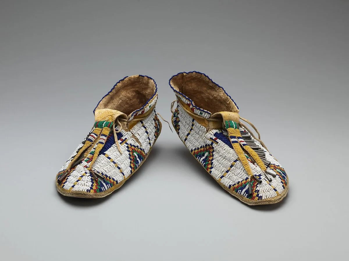 Pair of Moccasins — Unknown