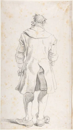 Caricature of Joseph-Benoît Suvée