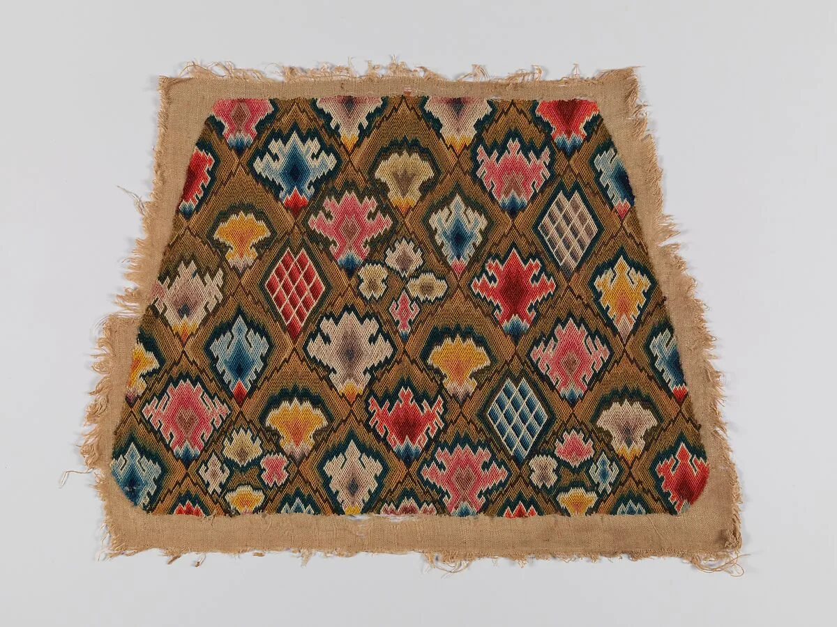 Chair seat cover — Anna Poor Parsons