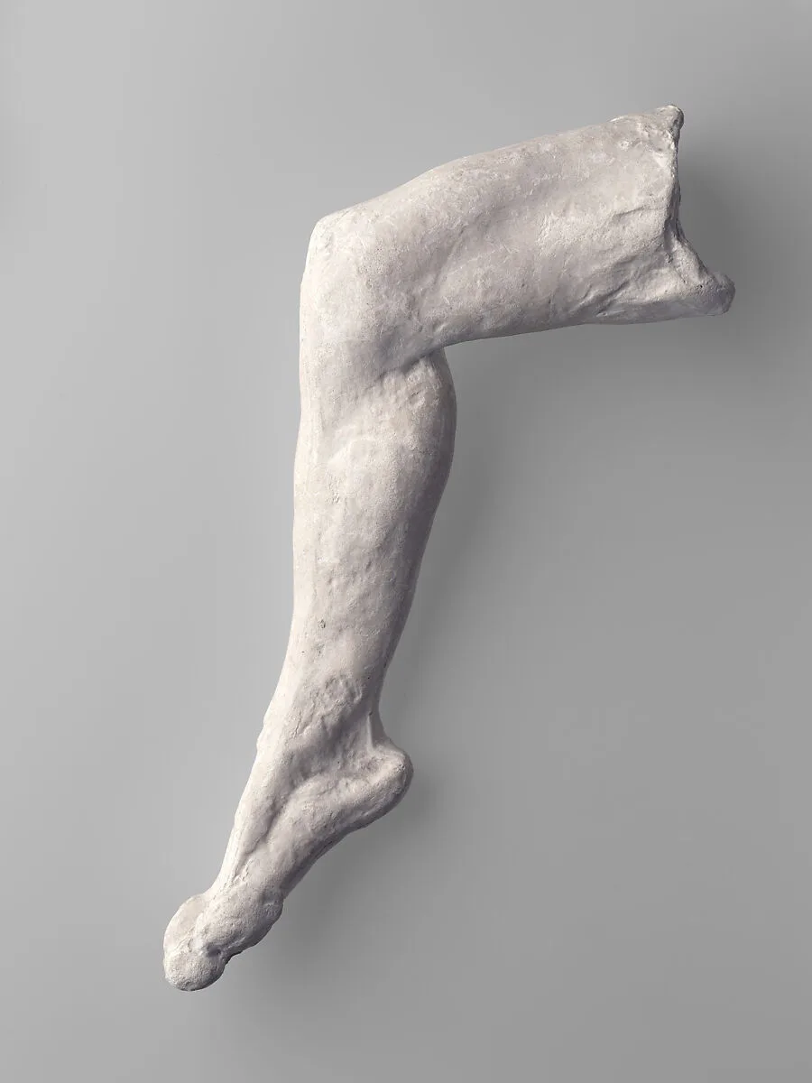 Study of a leg and foot — Auguste Rodin
