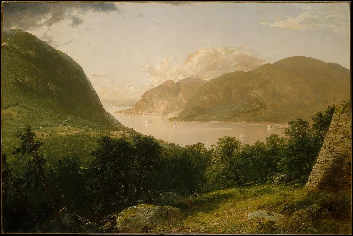 Hudson River Scene — John Frederick Kensett